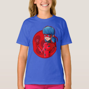 Camiseta Crachá Vermelho Ladybug