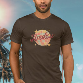 Camiseta Cracóvia Cracóvia Polônia Retro Vintage bola de di