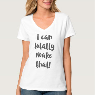 Camiseta Crafter Divertido e Frases de DIY com Letreiro de