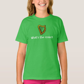 Camiseta Craic kid green tee