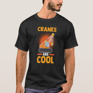Camiseta Cran de Trabalhadores da Construção de Escavador d