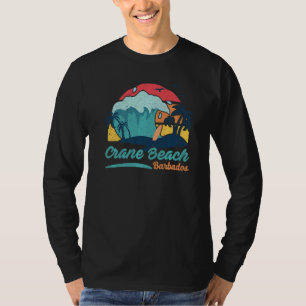 Camiseta Crane Beach Barbados Beach Summer Surfing Sunset P