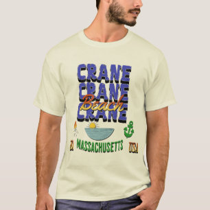 Camiseta Crane Beach, Ipswich, Massachusetts