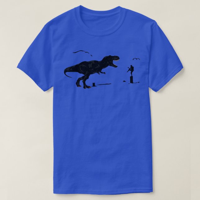 Camiseta Crane Kick TRex (Frente do Design)