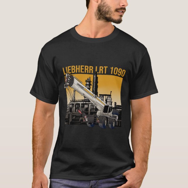 Camiseta Crane Liebherr LRT1090 (Frente)