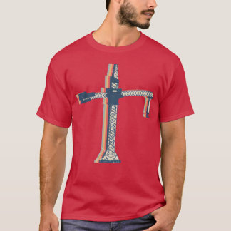 Camiseta Crane Operator Construction HEO Retro Line Art boy