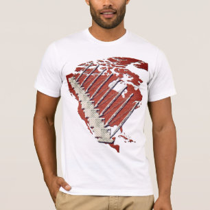 CAMISETA CRANE OPERATOR DIAMOND PLATE CRANE BRICK US MAPA