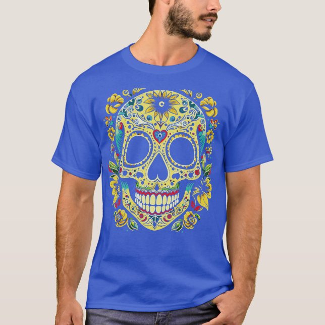 Camiseta Cráneo de açúcar (Frente)
