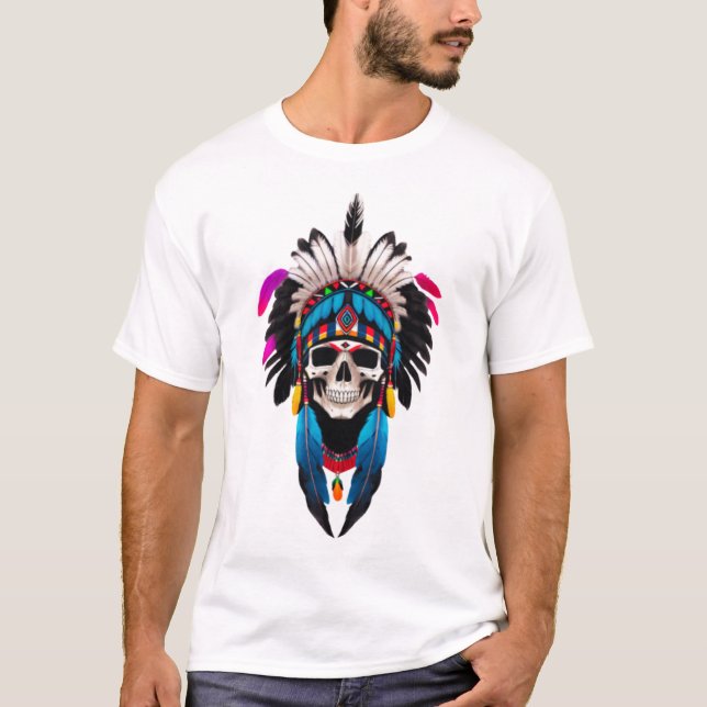 Camiseta crânio (Frente)