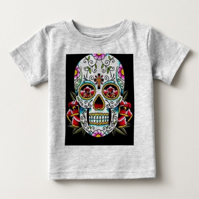 Camiseta crânio (Frente)