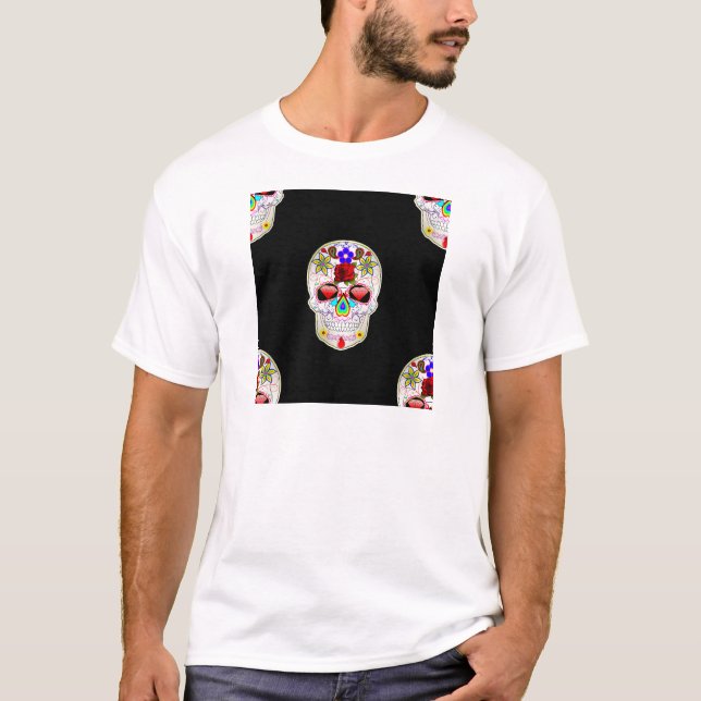 Camiseta crânio (Frente)