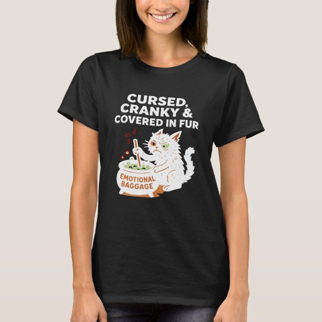 Camiseta Crânio Amaldiçoado (Frente)