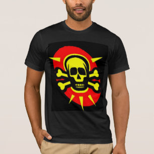 Camiseta Crânio Amarelo