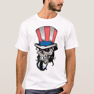 Camiseta Crânio americano