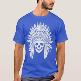Camiseta Crânio Americano Nativo