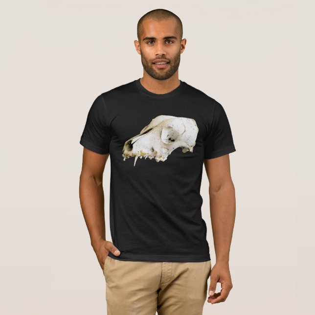 Camiseta Crânio animal (Frente Completa)