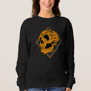 Camiseta Cranio Assustador de Halloween