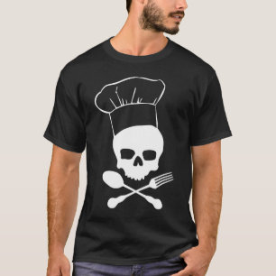 Camiseta Crânio & cozinheiro chefe dos Crossbones