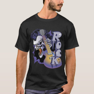 Camiseta Crânio da rocha