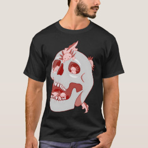 Camiseta Crânio de Axolote