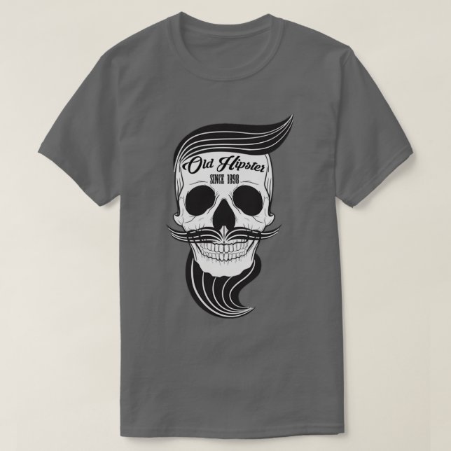 Camiseta Crânio de Barber 8 (Frente do Design)