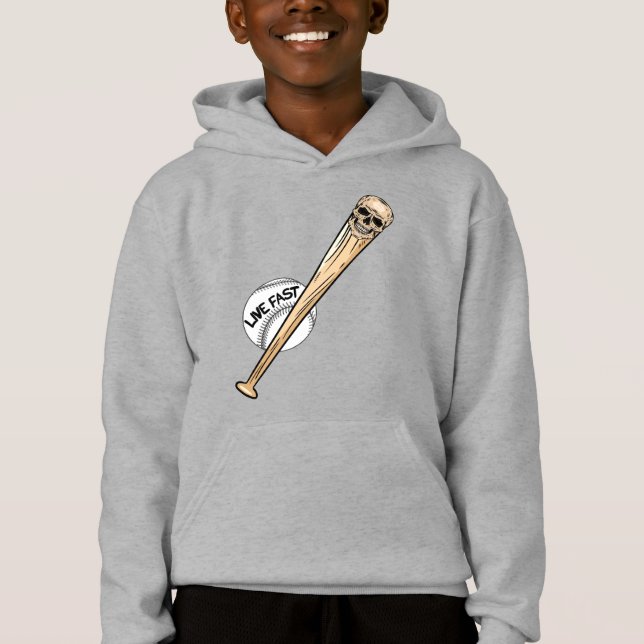 Camiseta Crânio de Baseball (Frente)