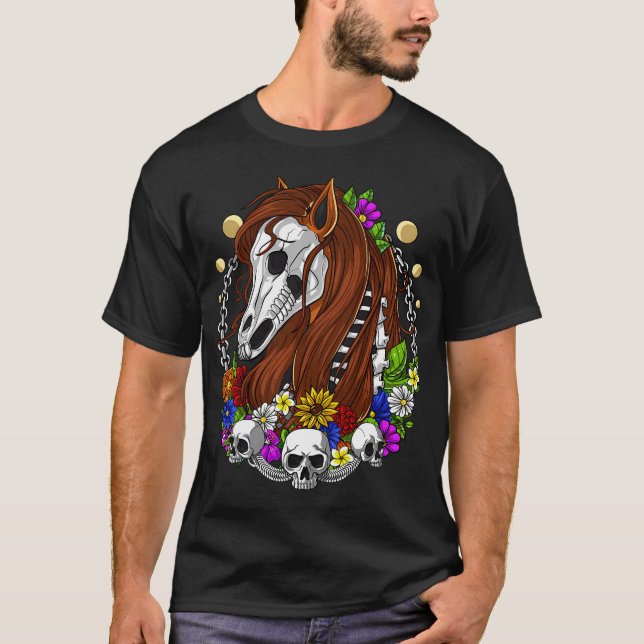Camiseta Crânio de Cavalo (Frente)