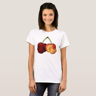 Camiseta Crânio de Cereja Doce