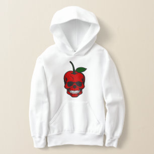 Camiseta crânio de cereja halloween esqueleto sinistro amea