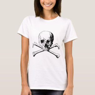 Camiseta Crânio de Crossbones