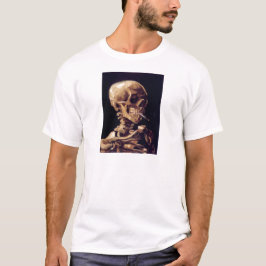Camiseta Crânio de fumo de Van Gogh