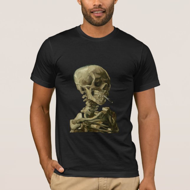 Camiseta Crânio de Gogh (Frente)
