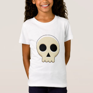 Camiseta Crânio de Gótico Kawaii, Cute Cute