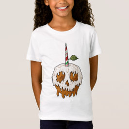 Camiseta Crânio de Maçã de Caramelo Doce