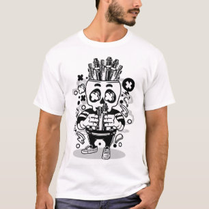 Camiseta Crânio de macaco