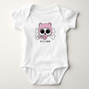 Camiseta Crânio de Menina Bonita