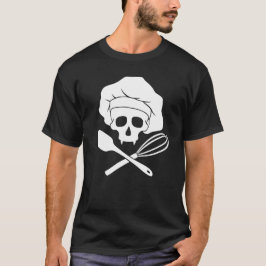 Camiseta Crânio de padeiro com Toque