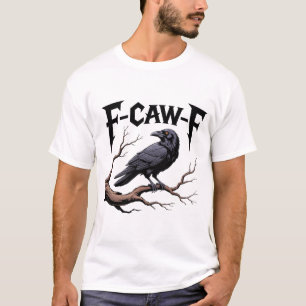 Camiseta crânio de pássaro preto-do-pássaro