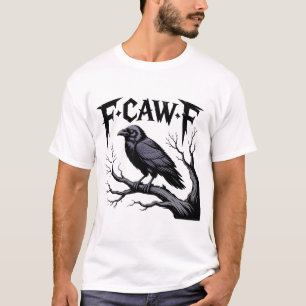 Camiseta crânio de pássaro preto-do-pássaro