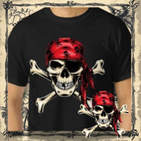 Crânio de Piratas de Piratas do Partido Adulto