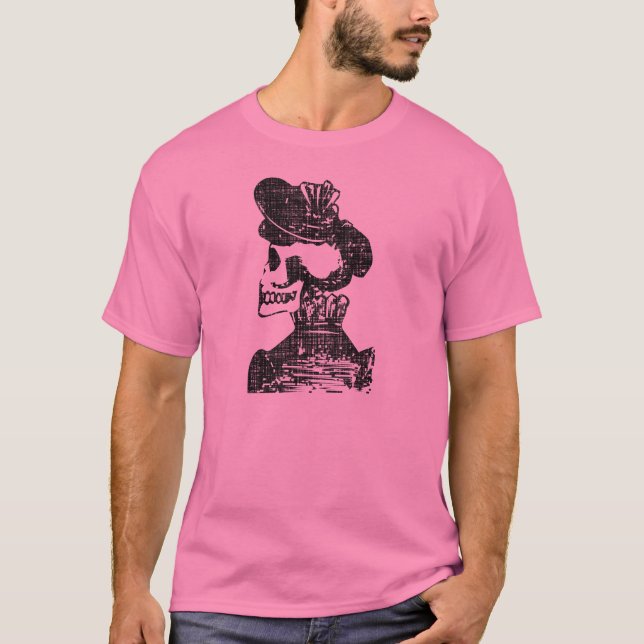 Camiseta Crânio de Posada Clássico Touca Caveira (Frente)