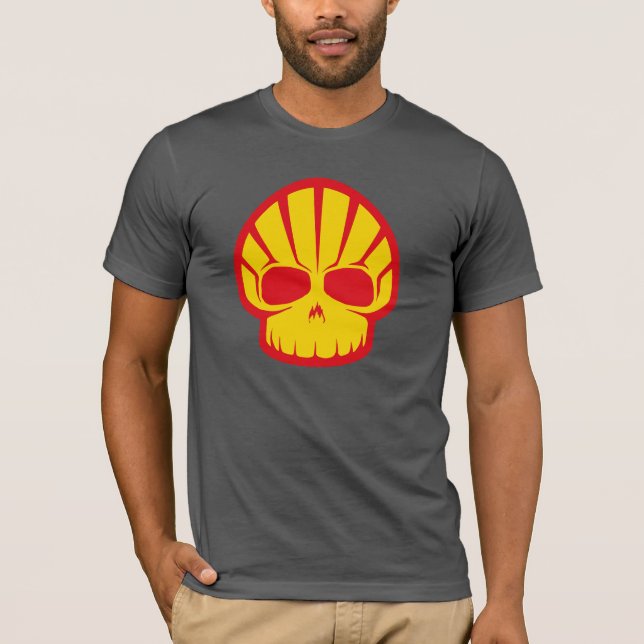 Camiseta Crânio de Shell (Frente)