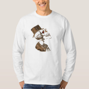 Camiseta Crânio de Steampunk