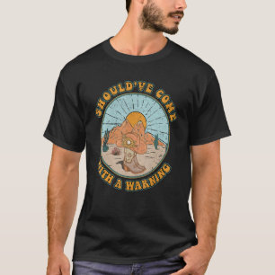 Camiseta Crânio de Touro Vaca Cumprimento Devia Ter Vindo C