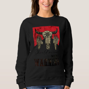 Camiseta Crânio de Vaca Devia Ter Vindo Com Um Aviso Wester