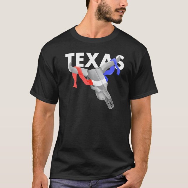 Camiseta Crânio de Vaca Texas (Frente)