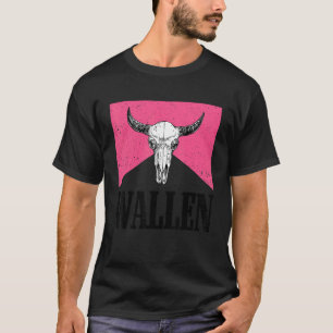 Camiseta Crânio de Vaca Western Wallen Roupa Bonita