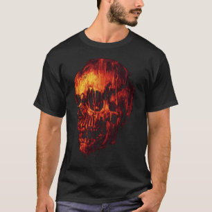 Camiseta Crânio Derretendo