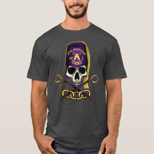 Camiseta Crânio do acampamento dos companheiros impares e