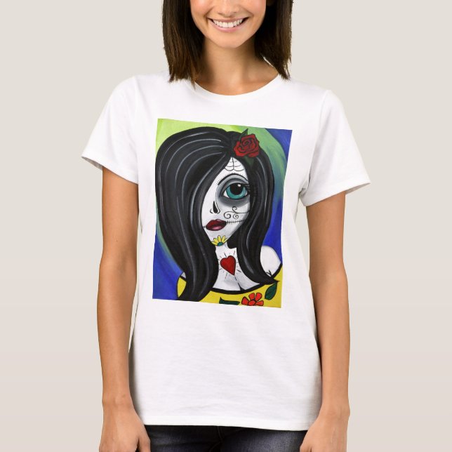 Camiseta crânio do açúcar (Frente)
